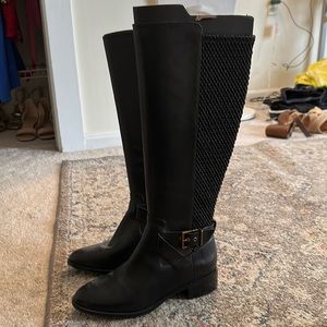 Cole Haan Knee High Leather Boots never worn